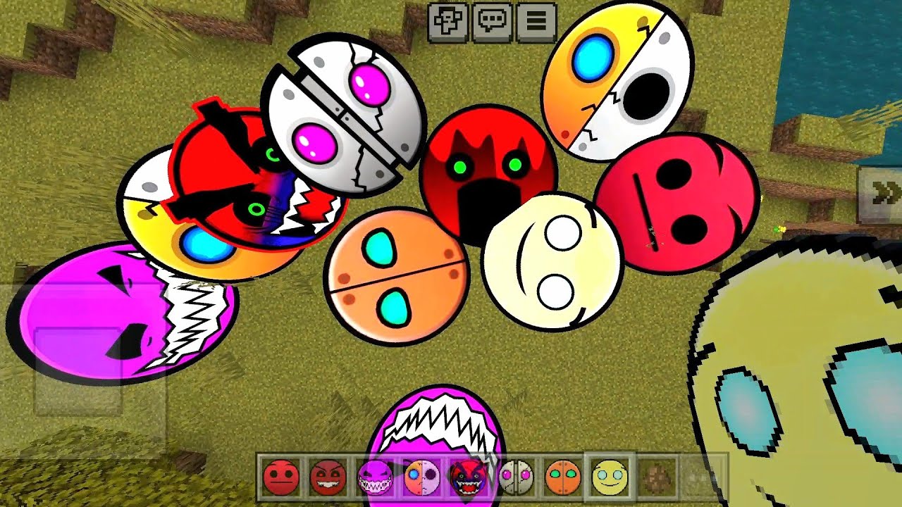 Lobotomy Dash Nextbots prt19 mod Addon Minecraft PE