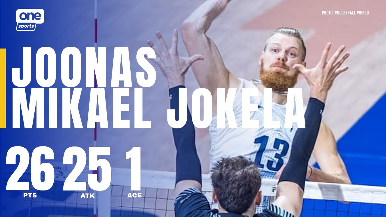 Joonas Jokela UNLEASHES 26 PTS for Finland 💥 | 2025 FIVB MEN'S WORLD CHAMPIONSHIP | HIGHLIGHTS