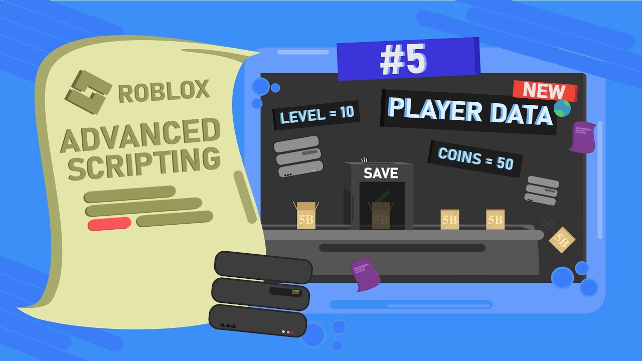 A NEW way to SAVE PLAYER DATA In Roblox Studio - Roblox Studio ADVANCED scripting Tutorial