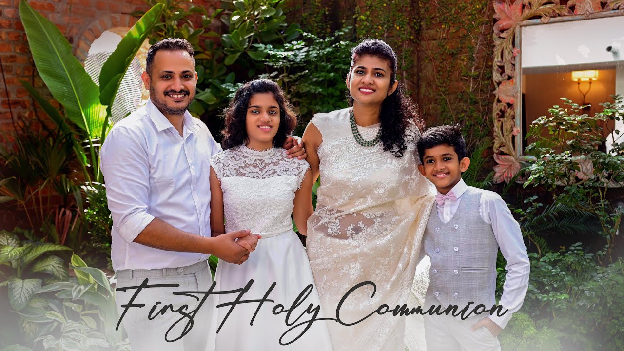 First Holy Communion Video | Neeza & Ethan | Best Holy Communion Highlight |  Holy Communion Prayer