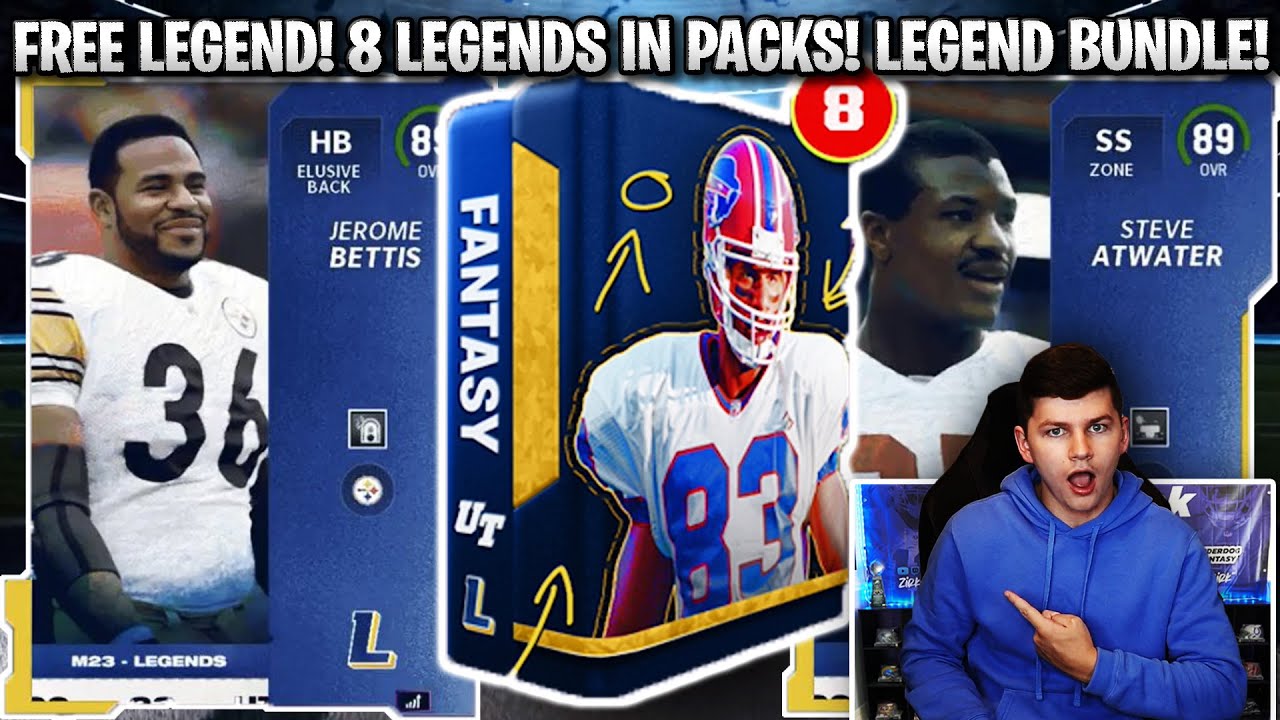 FREE LEGEND! LEGENDS BUNDLE! 8 RELEASE LEGENDS! BETTIS, ATWATER, AND MORE! | MADDEN 23 ULTIMATE TEAM