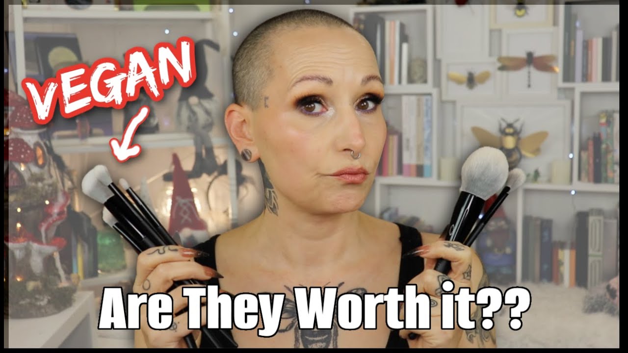THE BEST VEGAN MAKEUP BRUSHES? | Trying the New Brushes from Lethal Cosmetics!