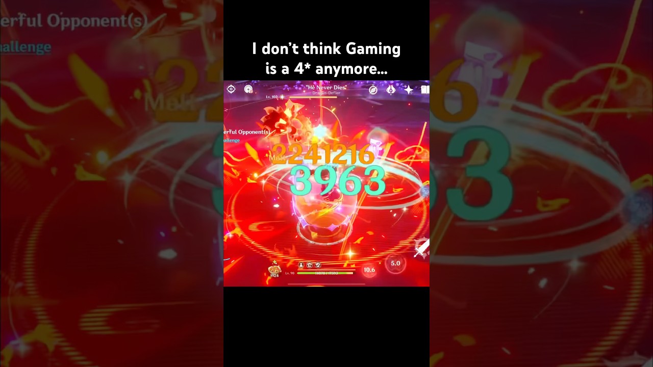 I don&rsquo;t think Gaming is a four star anymore #genshinimpact #gaming #citlali #genshin