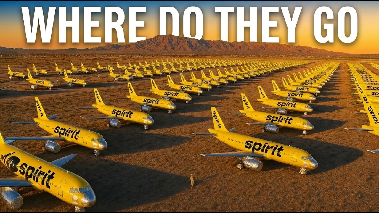 Что произойдет со 120 брошенными самолетами Spirit?