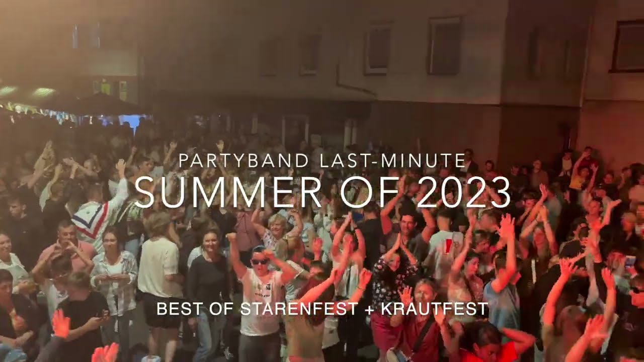 Partyband Last-Minute - Sommer 2023 - Partymugge - Part1