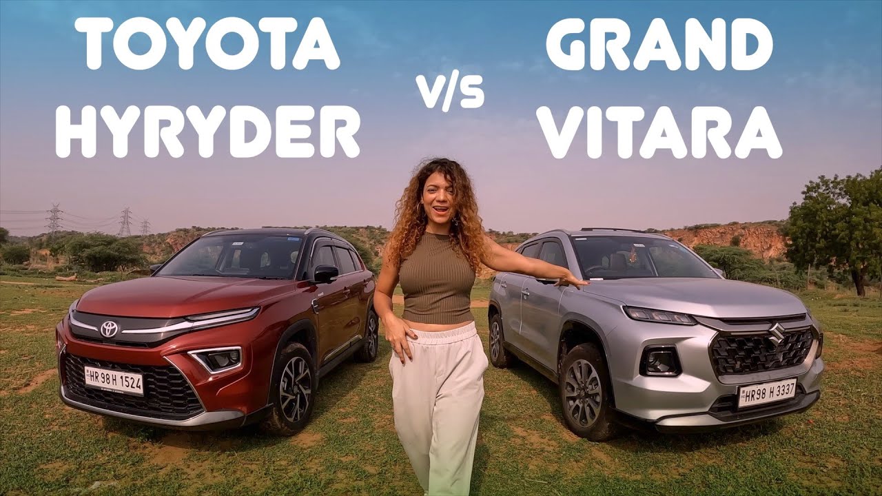 Grand Vitara & Urban Cruiser Hyryder Comparison