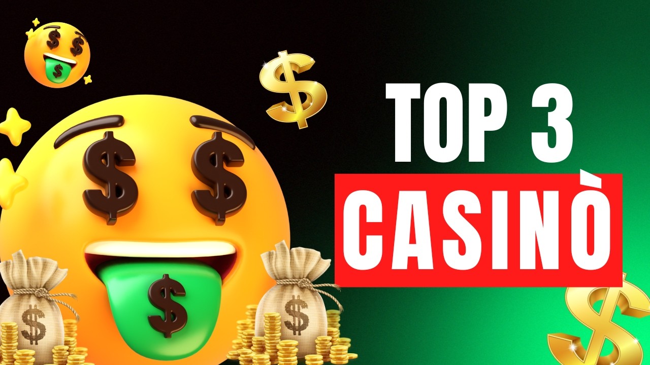TOP 3 CASIN&Ograve; ONLINE 2025 con BONUS! 💸