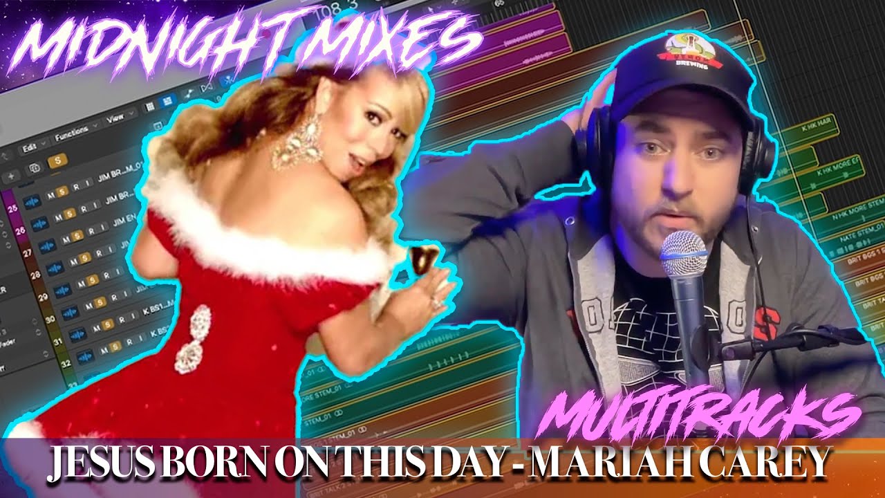 Jesus Born On This Day - RAW Multitrack and Stems Reaction - Mariah Carey