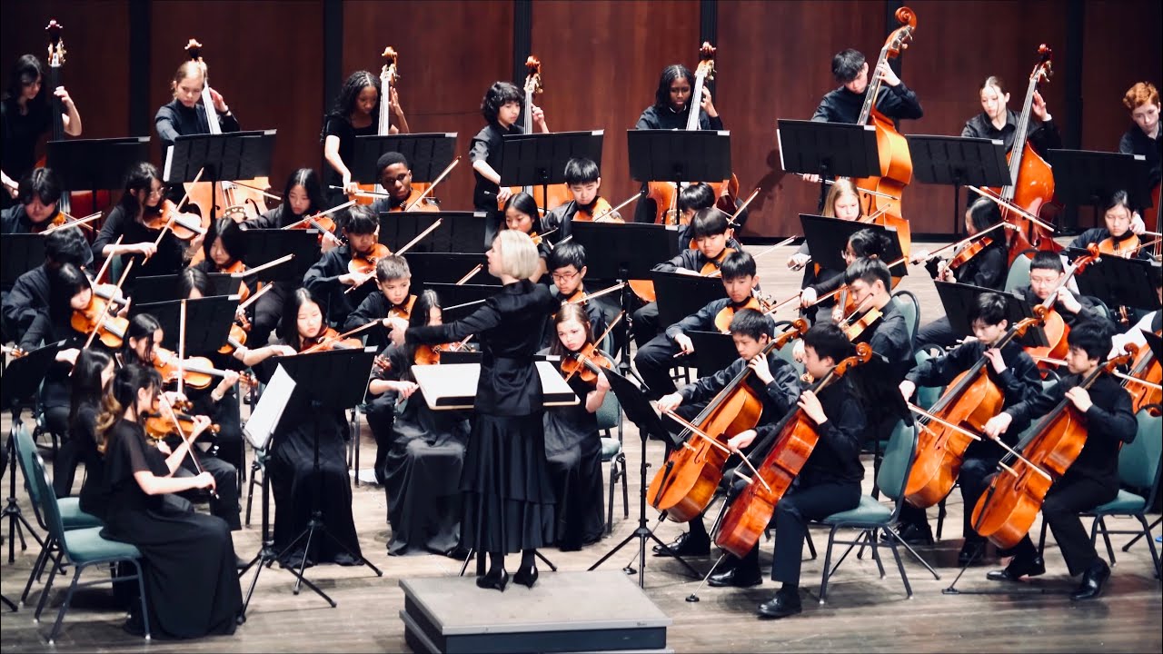 Mozart, Symphony No. 25, I, arr. Thomas LaJoie. Georgia All State Orchestra Concert, March 1st, 2025
