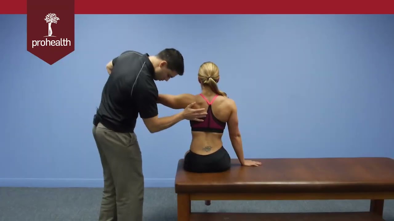Serratus Anterior Muscle Test Palpation Dr. Vizniak - Muscle Manual