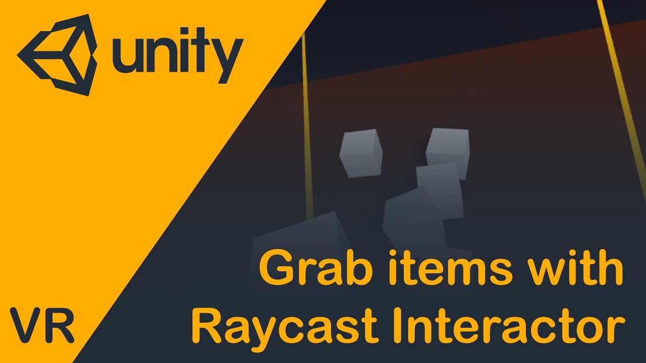 [Unity3D] HowTo grab items with the Raycast Interactor
