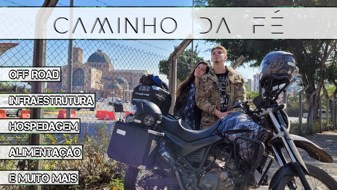 #1 VIAGEM DE MOTO | Caminho da Fé | Tudo que você precisa saber!