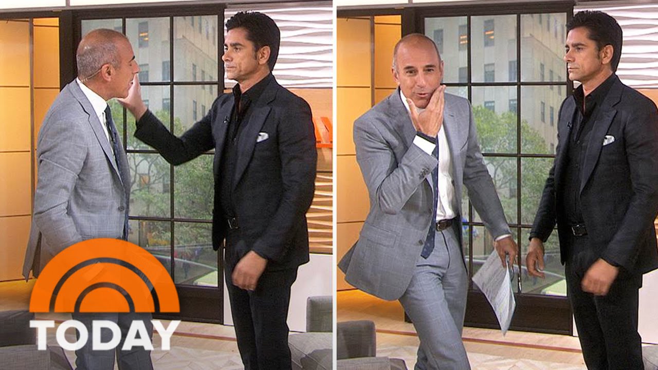 John Stamos Talks Rehab, ‘Fuller House,' Trades Slaps With Matt Lauer | TODAY