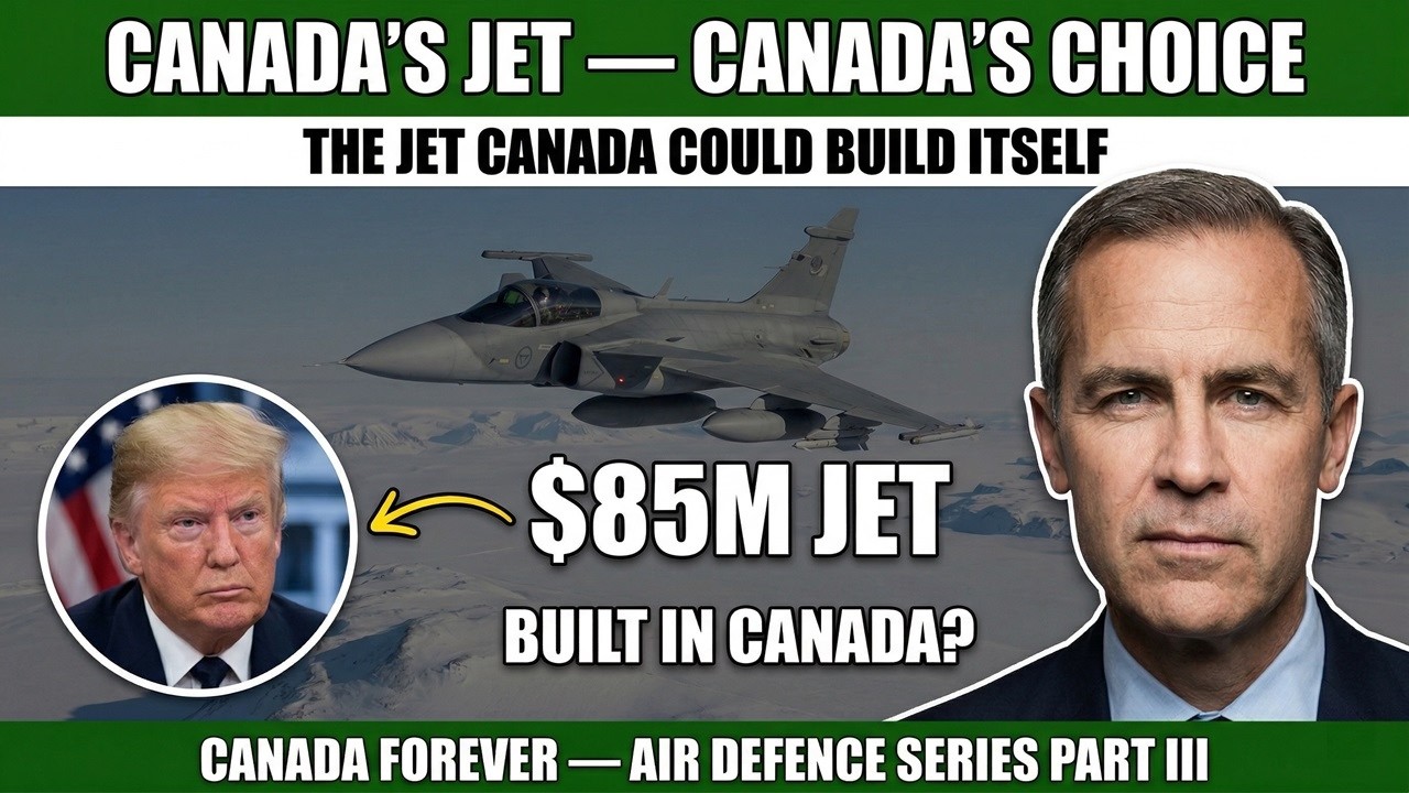 Carney vs Trump — The Jet Canada Could BUILD Itself, and the Combat Story Nobody Is Telling You