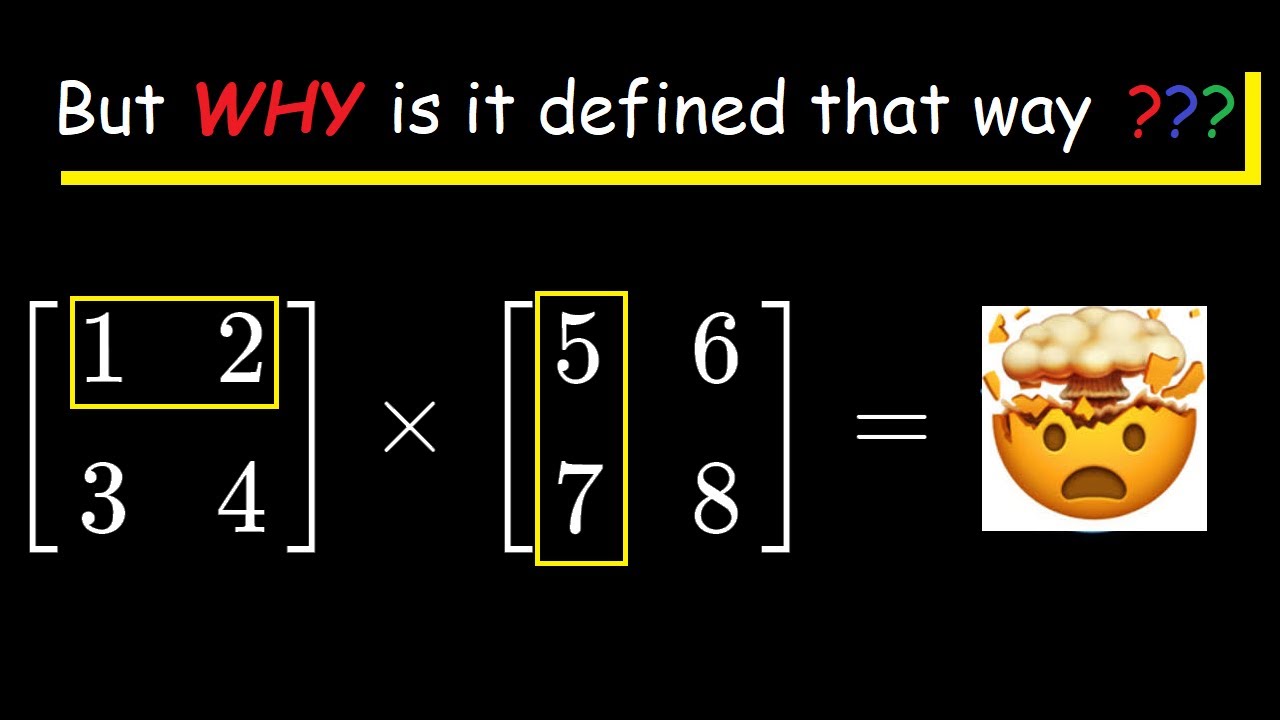 Matrix Multiplication Derivation