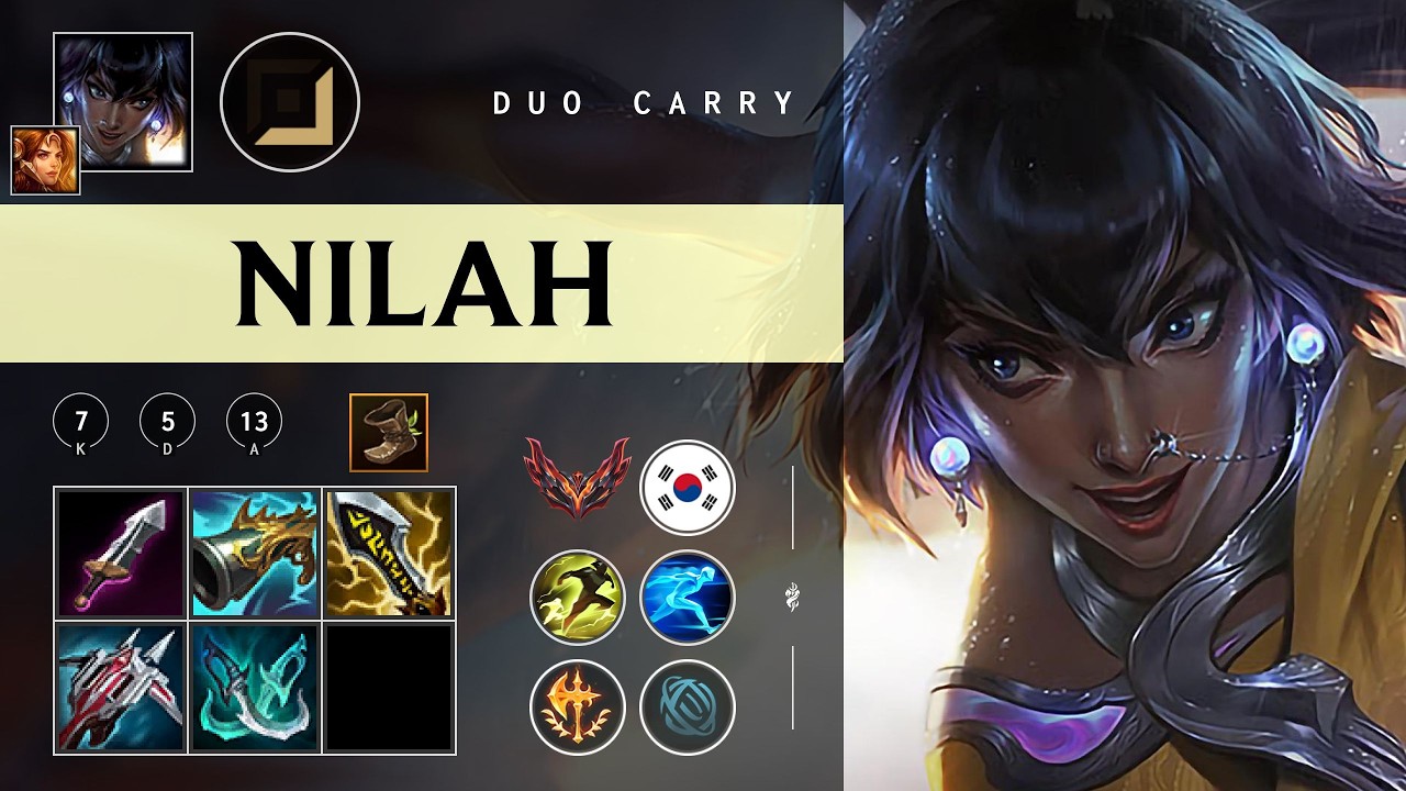 Nilah ADC vs Kai'Sa - KR Grandmaster Patch 26.05