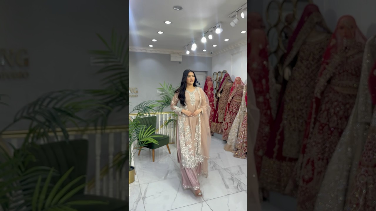 BEAUTIFUL LONG KAMEEZ DESIGN BY 7AATRANG BRIDAL 🤩❤️ #7aatrang #dress #wedding