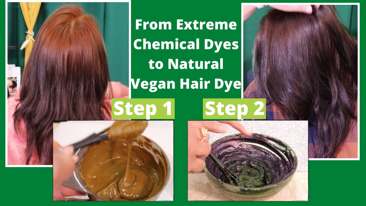 How To Color Your Hair Black With Henna & Indigo Powder | Hair Tutorial | Vegan Hair Dye