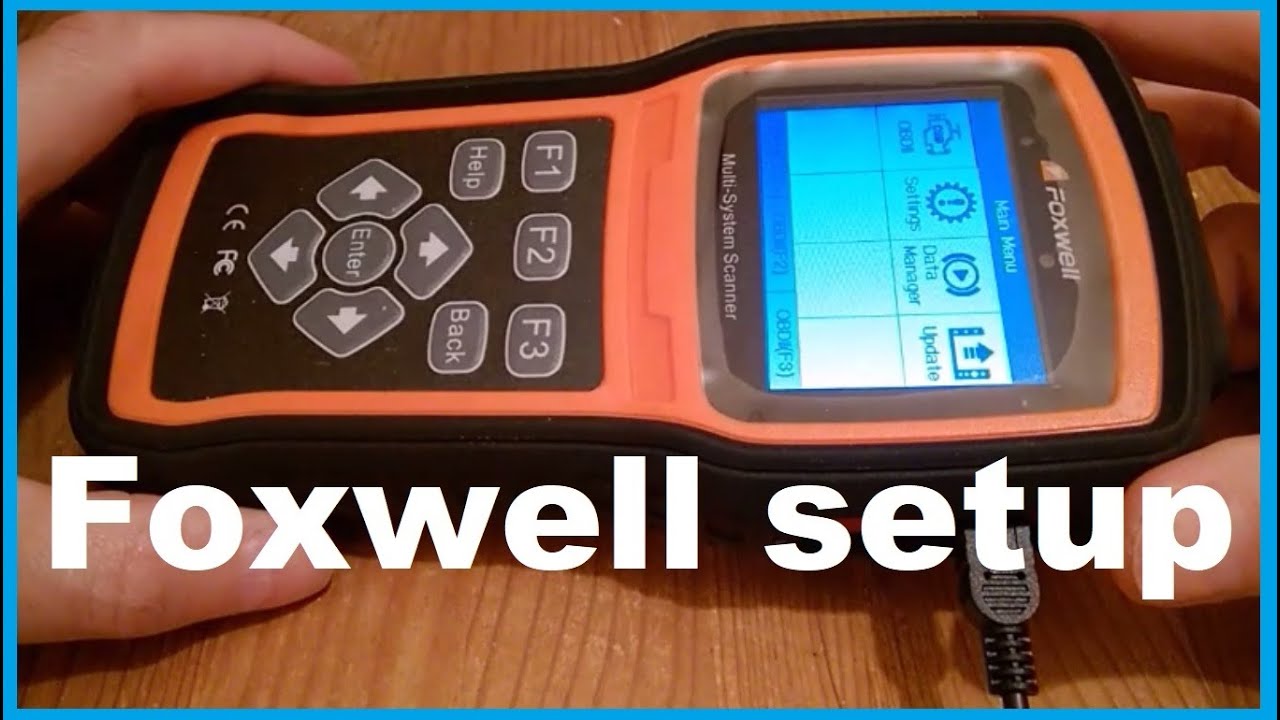 Активация сканера Foxwell и установка программного обеспечения — см. закреплённый комментарий