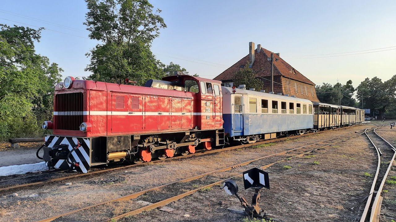 Średzka Kolej Powiatowa Px48-1920 and Lyd2-63 2022.08.27