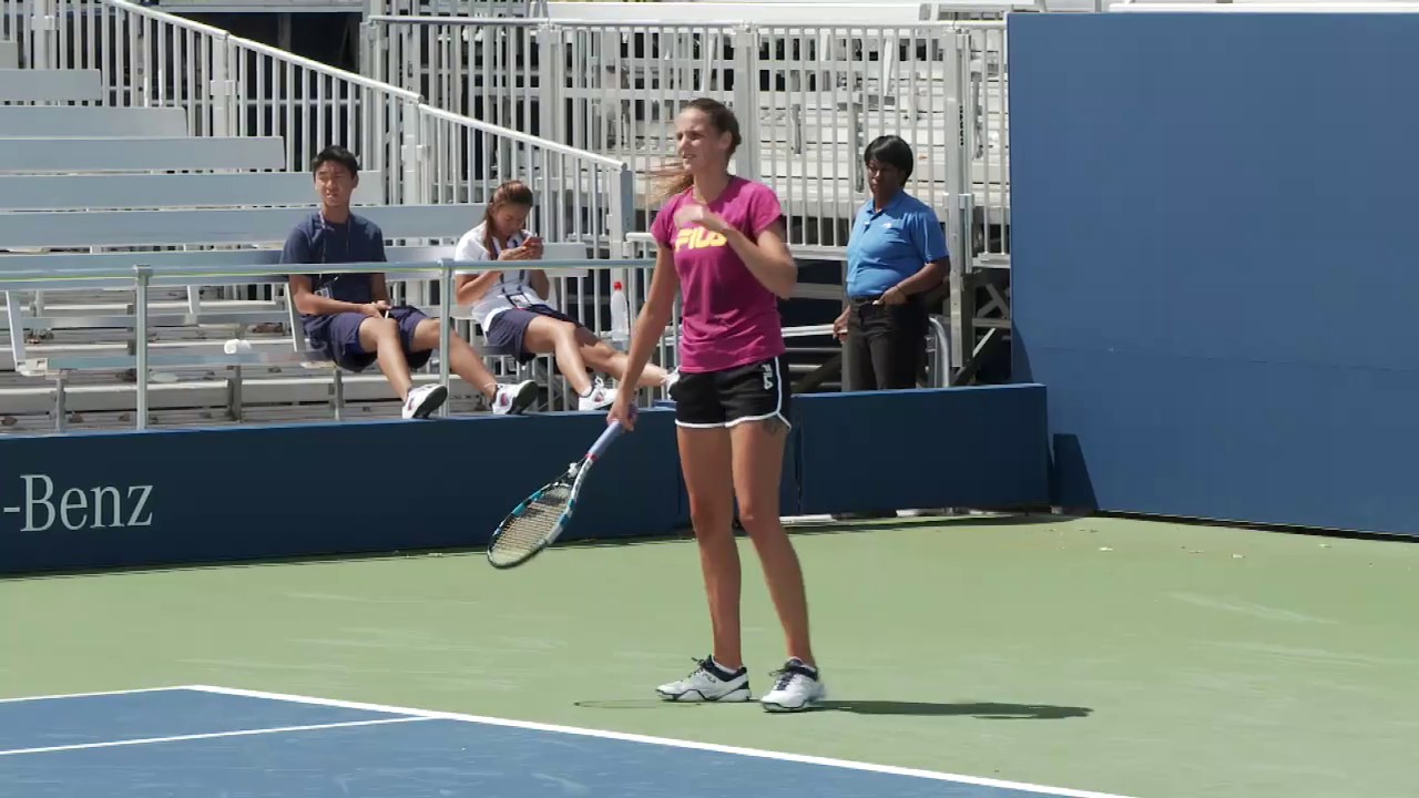 LIVE US Open Tennis 2017: Karolina Pliskova Practice