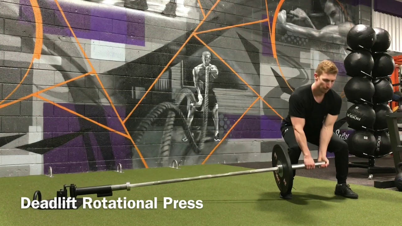 4 Landmine Power Exercises