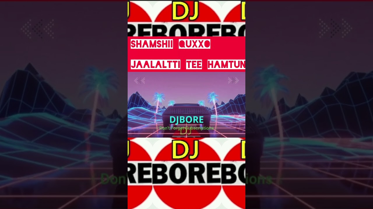 SHAMSHII QUXXO JAALALTTI TEE HAMTUN BY DJBORE