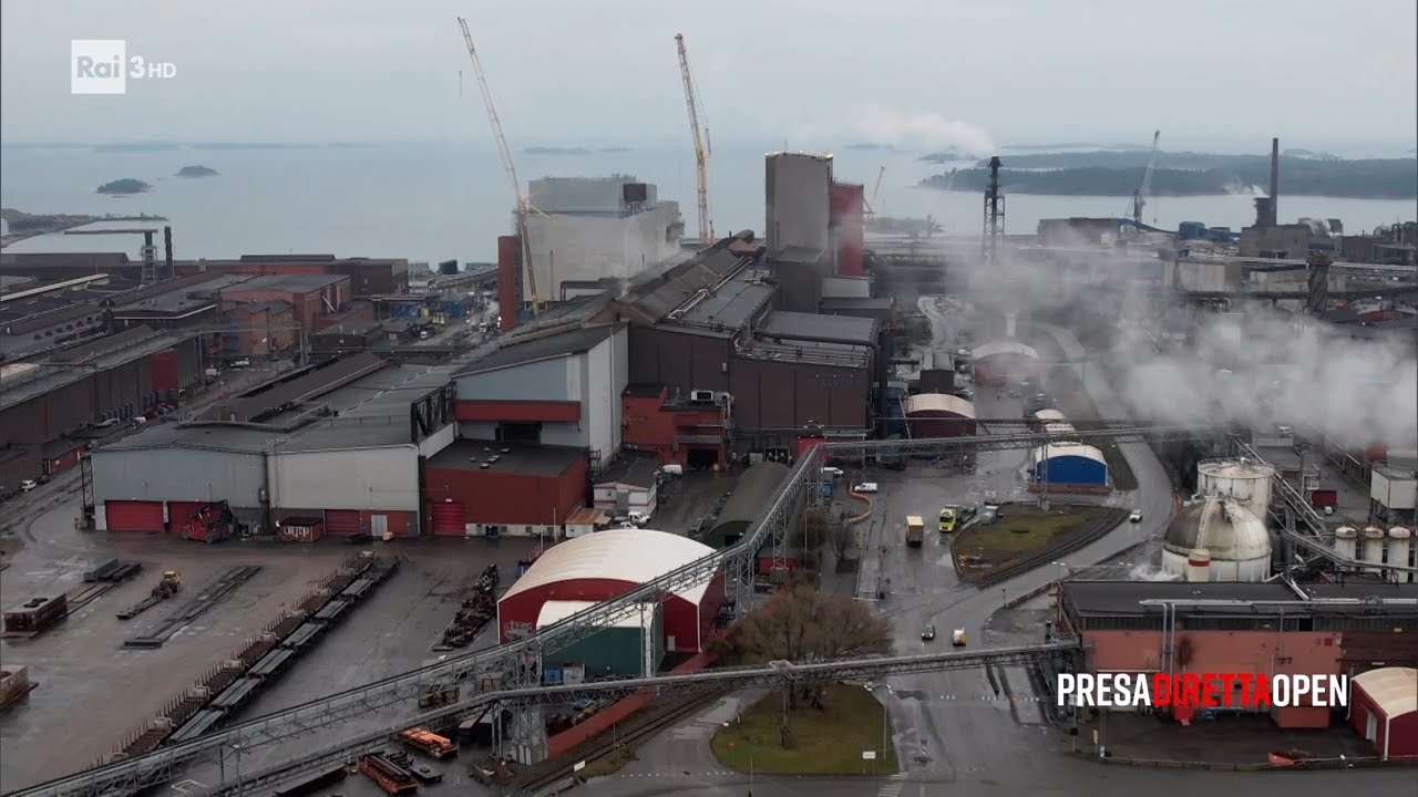 La Svezia verso l'acciaio verde - PresaDiretta 08/03/2026