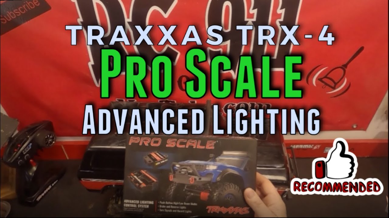 TRX-4 Pro Scale light Kit Install