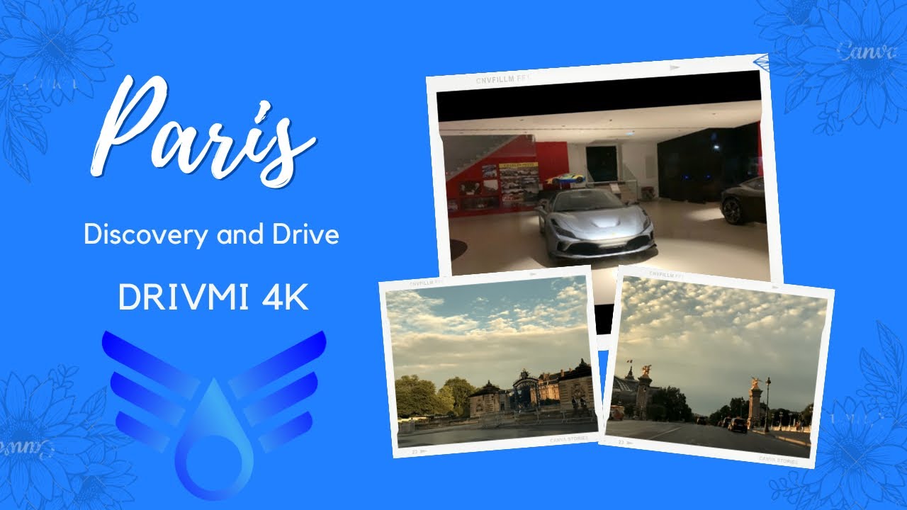 PARIS 4K LIVE DRIVE STREET VIEW OF PARIS SCENIC DRIVE 🇫🇷2022