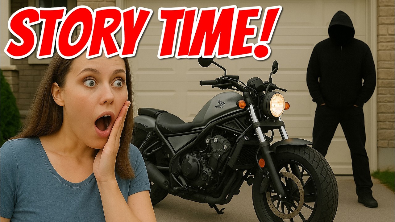 900km Road Trip to Rescue a Motorcycle from Her Ex (ft. Honda Rebel 500 Review)