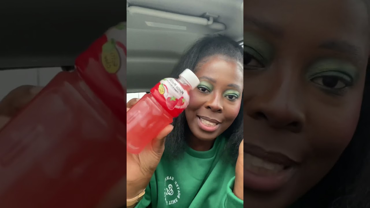 Je goûte les boissons Mogu Mogu pour la première fois