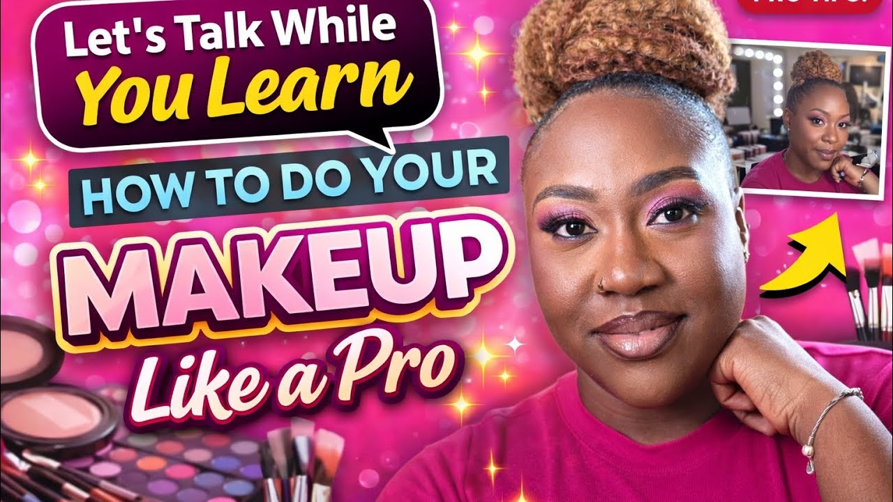 GRWM|| Chit Chat & Talk || While Learning How To Perfect Your  Makeup Routine