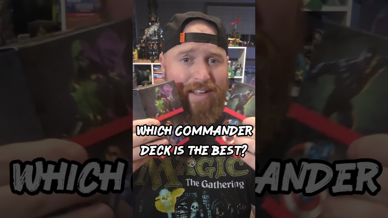 Какая готовая колода Commander из набора MTG Marvel Superheroes лучшая? #mtgxmarvel #mtgambassador