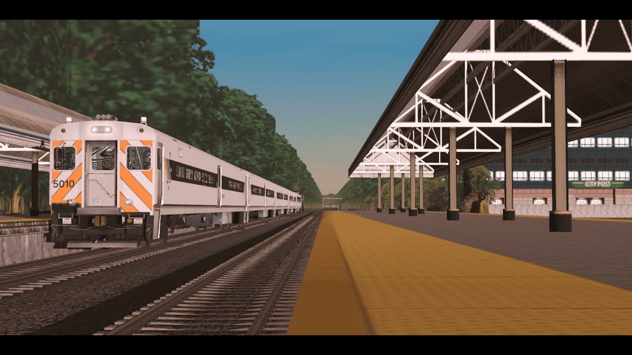 Trainz: A few NJT Trains at Ridgewood Station.
