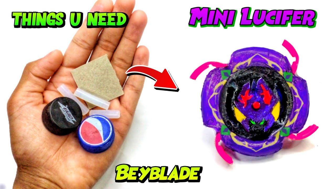 How to make Plastic Gen Berricade Lucifer Beyblade 🤯| With DIY Barrier