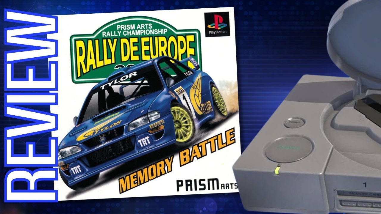 Sonys Answer to Sega Rally - Rally De Europe 2000 PS1 Review