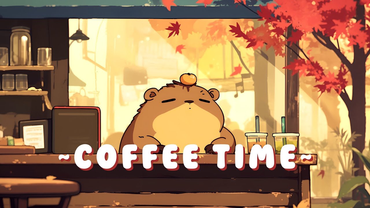 Capybara Beat Station | Calming Beats & Melodies 🌸 ☕