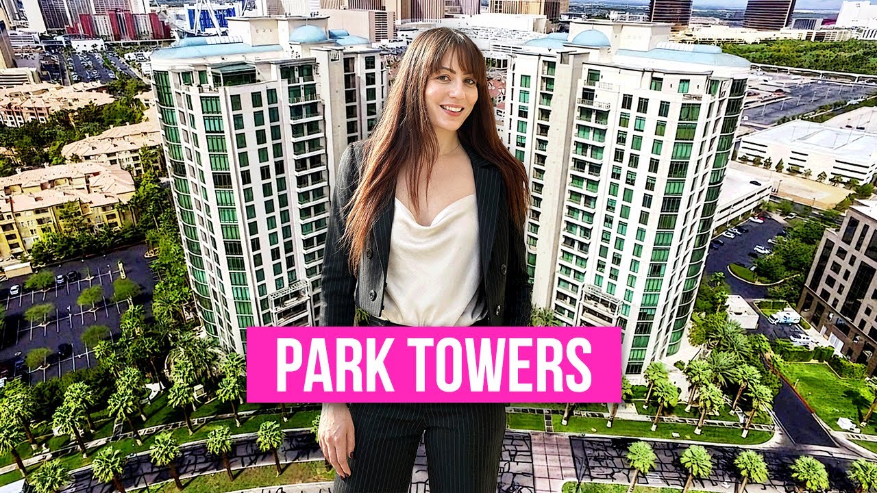 Park Towers Las Vegas Unit Tour - Luxury High Rise Condo Near the Strip