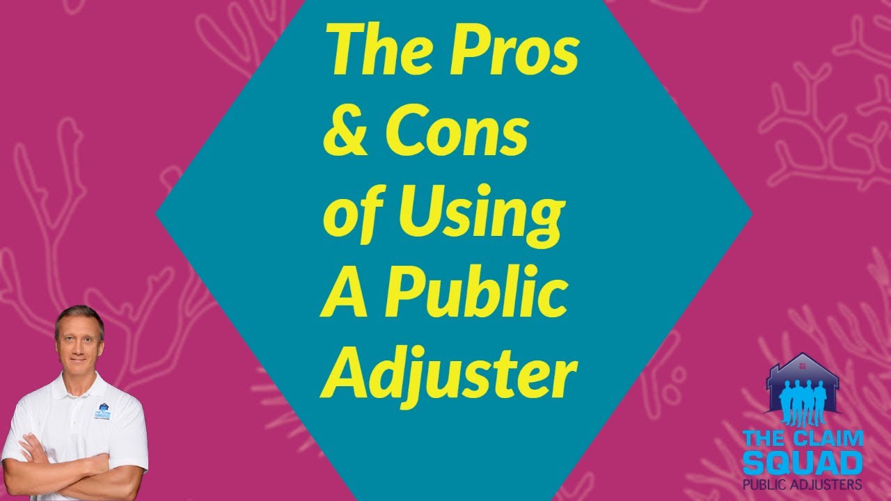 The pros and cons of using a public adjuster [Review of Shine Insurance Agent Video on this topic]