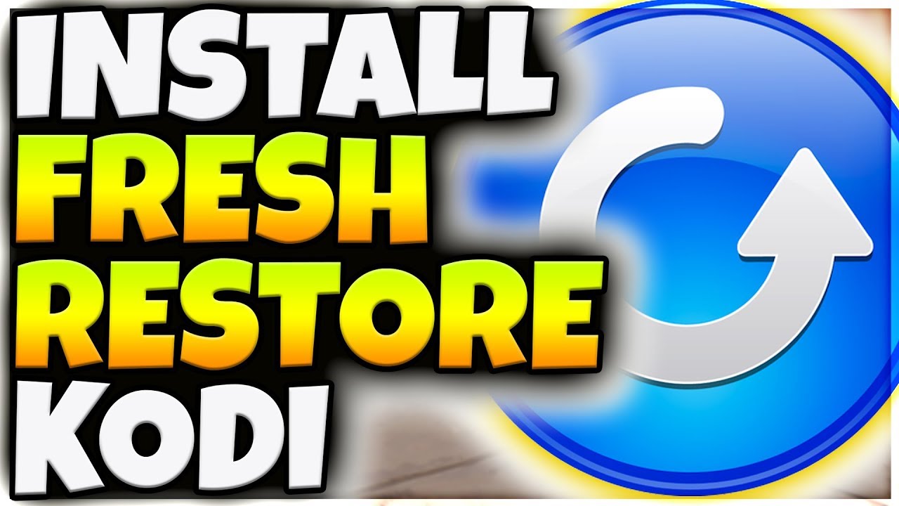 HOW TO FRESH INSTALL KODI TO FACTORY SETTINGS - Fast and Easy- START DEFAULT 2017