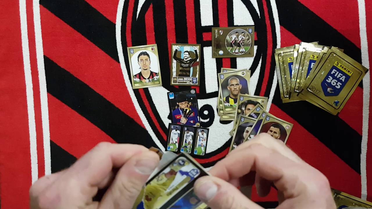 PANINI FIFA 365 2017 - STICKERS BLISTER UNBOXING