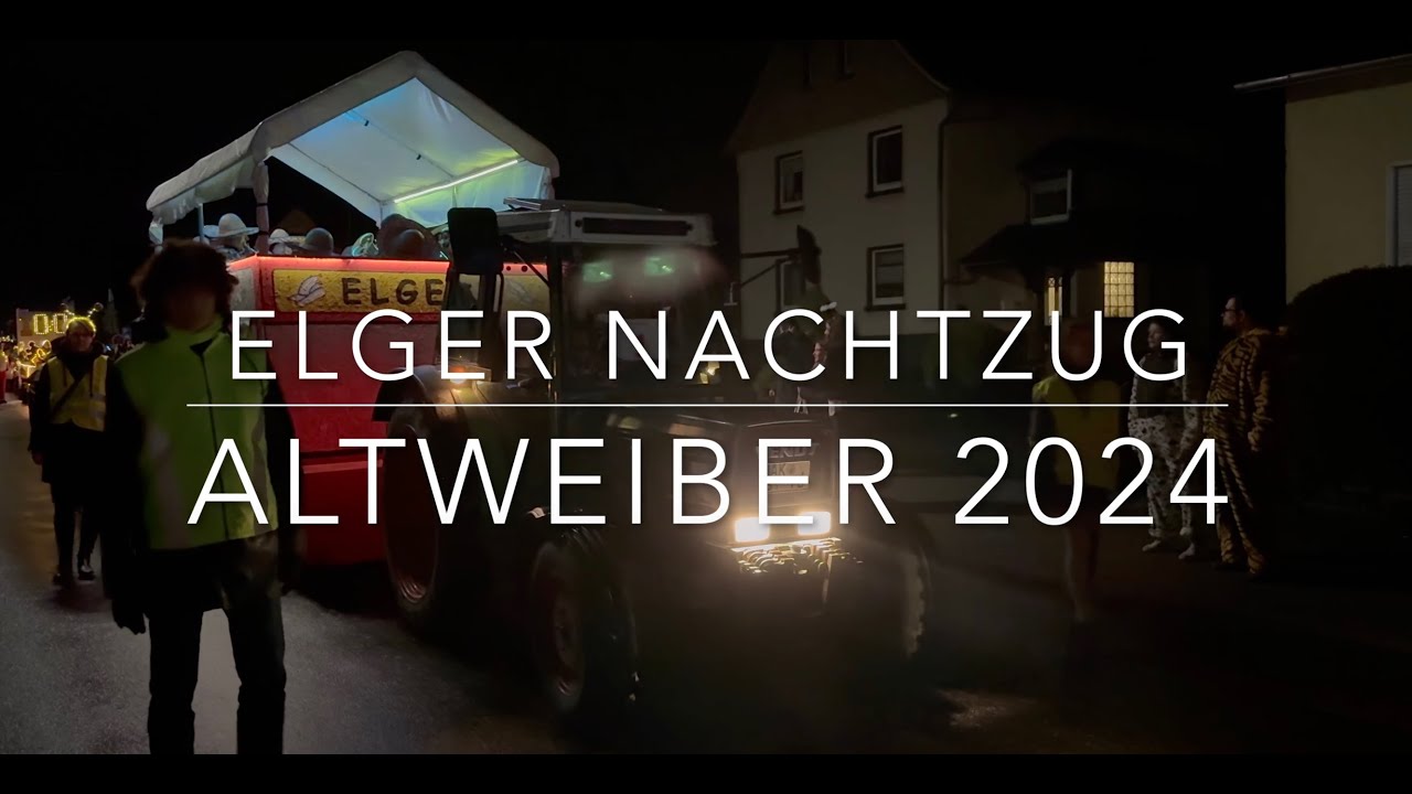 Elger Nachtzug, #Altweiber in #Elkenroth #Westerwald #Karneval #karnevalszug #nachtzug