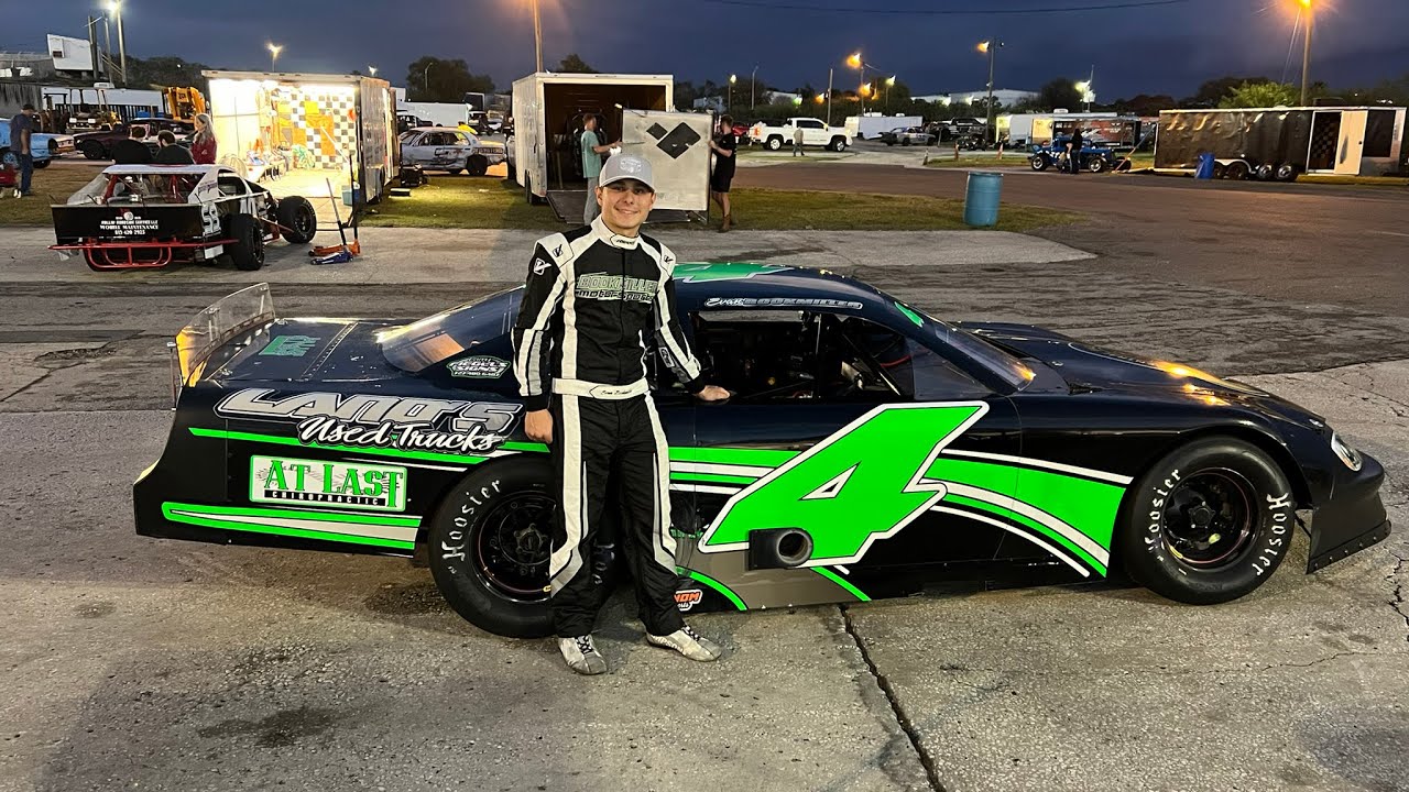 Evan Bookmiller, showtime speedway practice, 3-7-26