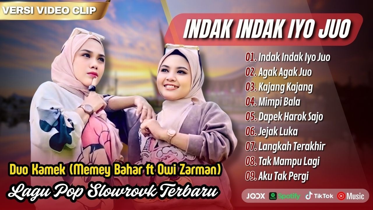 INDAK INDAK IYO JUO - Duo Kamek (Memey Bahar ft Owi Zarman) || LAGU MINANG REMIX VIRAL TERBARU