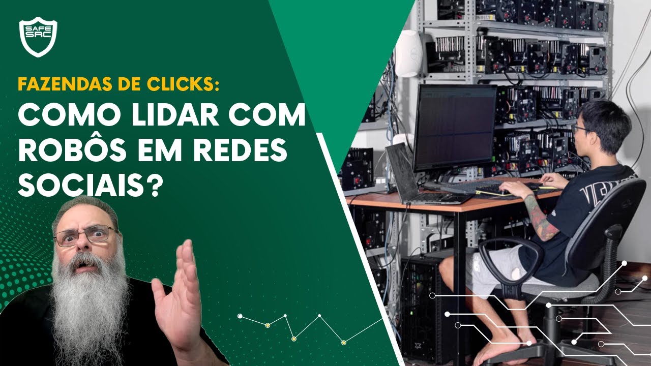 FAZENDAS de CLICKS com MILHARES de ROBÔS tentam se FAZER PASSAR por HUMANOS para TE INFLUENCIAR