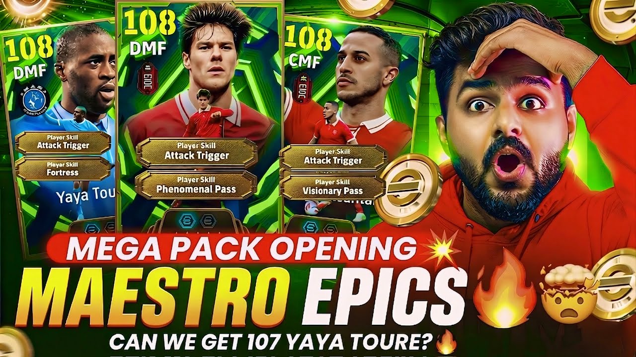 CRAZY LUCK in NEW EPIC MAESTRO MIDFIELDERS PACK OPENING🤯🔥 106 YAYA TOURE + 105 XABI + 106 ALCANTARA🥶