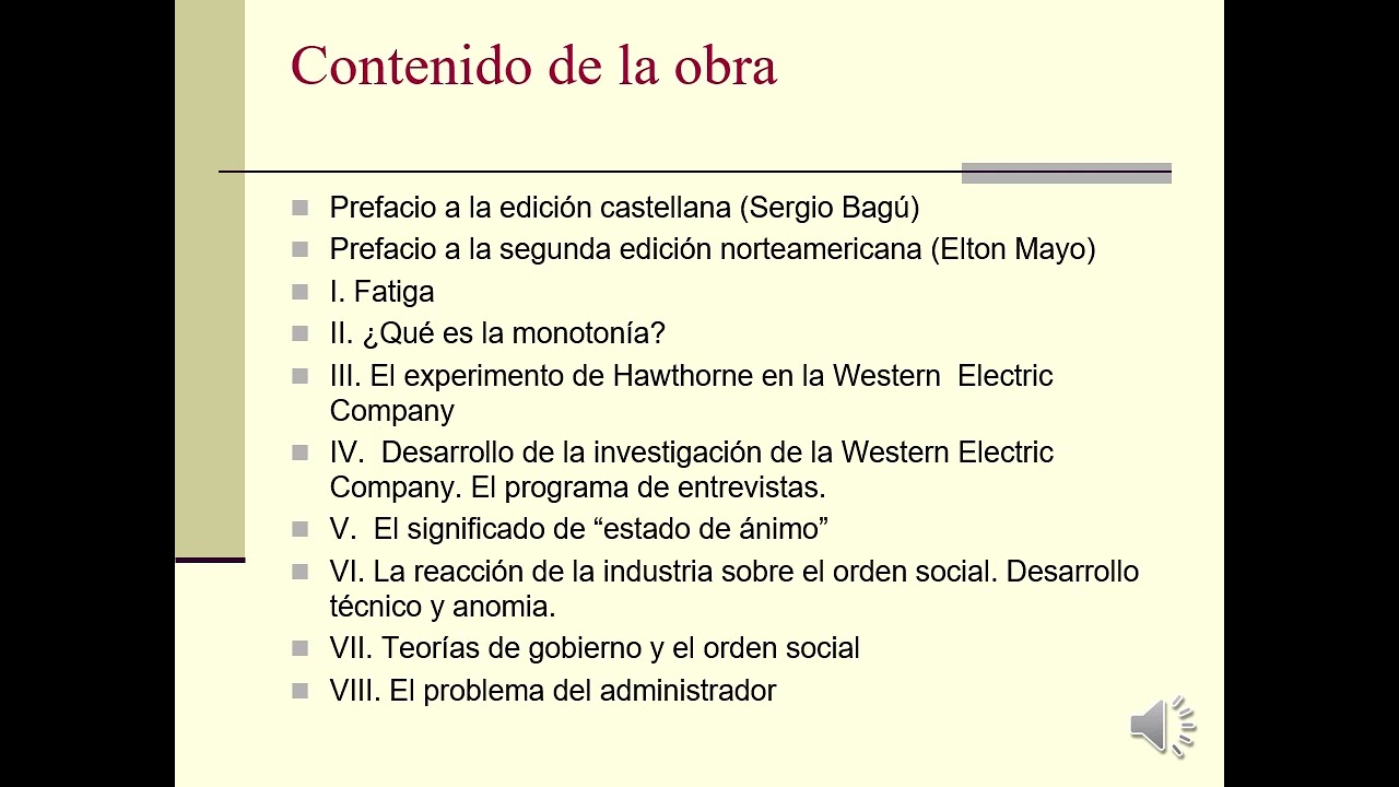 Elton Mayo  - Problemas humanos de una civilizaci&oacute;n industrial