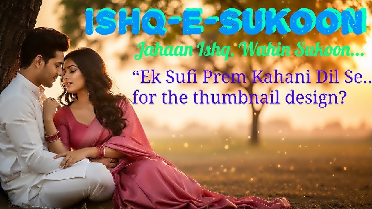 ISHQ-e-SUKOON (इश्क-ए-सुकून) | Romantic Sufi Song | Heart Touching Hindi Qawwali 2025