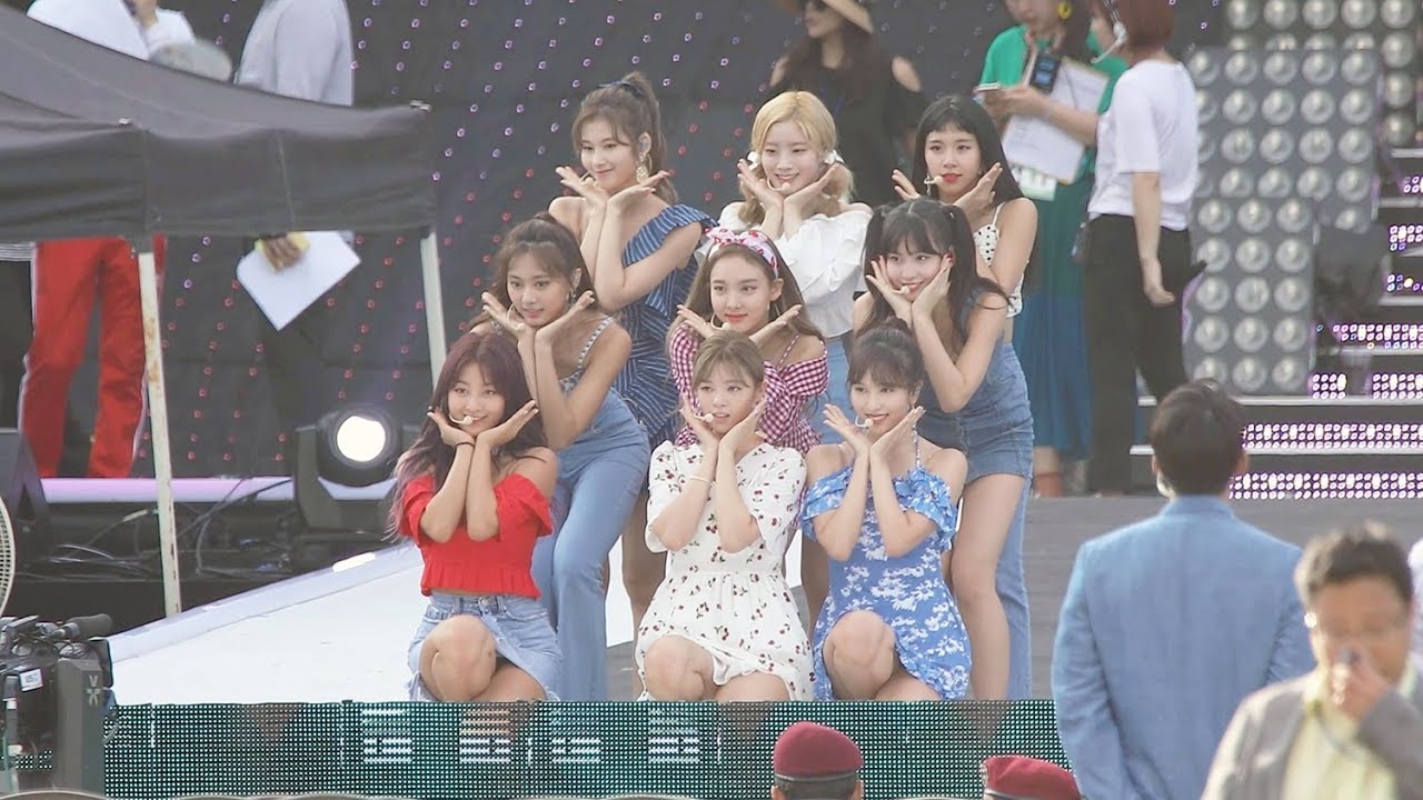 180717 트와이스(TWICE) - CHEER UP 리허설(Rehearsal) 4K 직캠 by 비몽